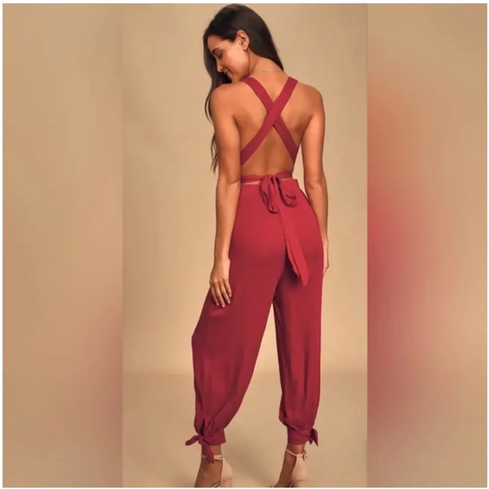 Lulus jumpsuit - Picture 2 of 9